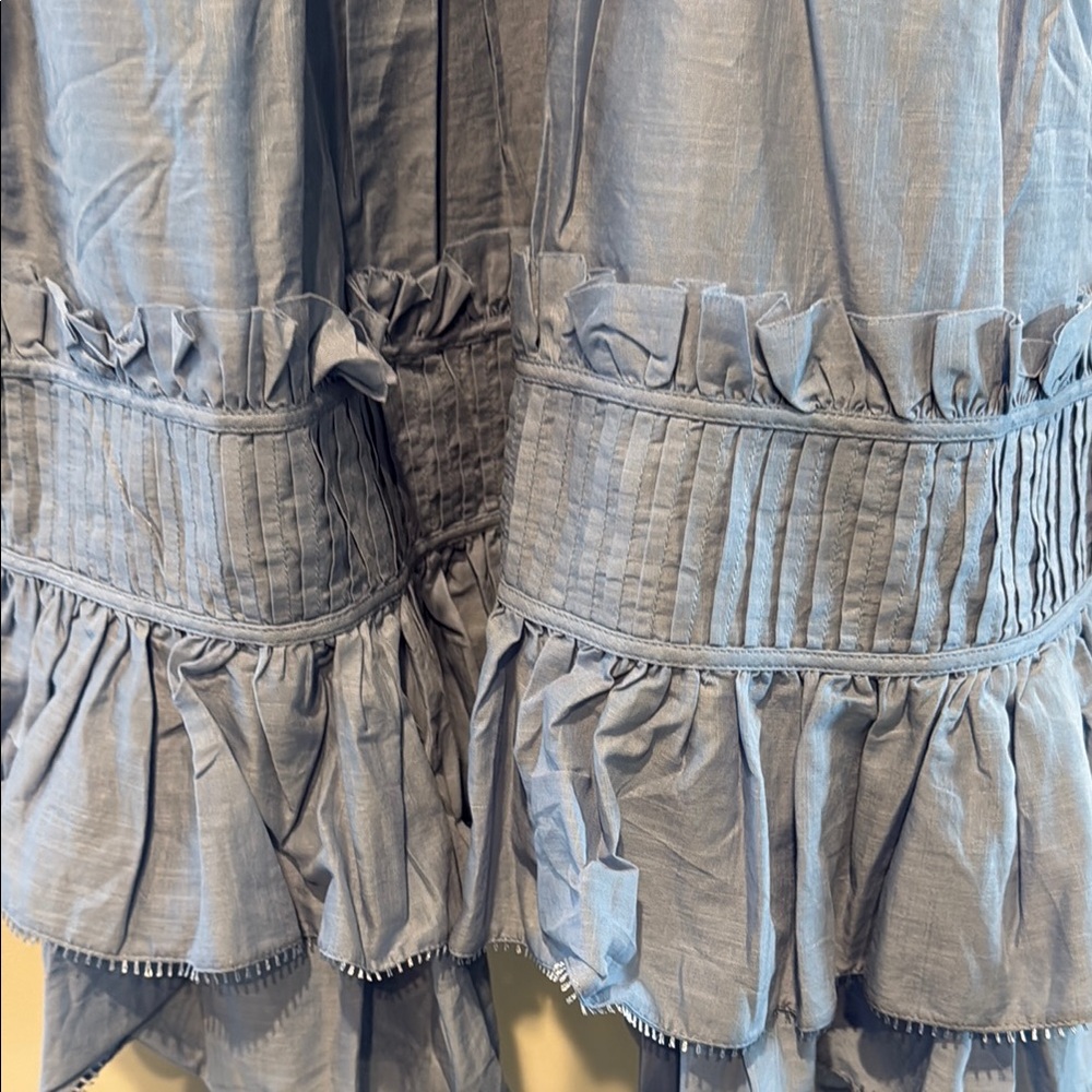 Aje Blue Ruffled Sundress - Picture 9 of 13